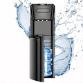 Manastin Bottom Loading Water Cooler Dispenser，3 Temperature Settings - Hot, Cold & Room, Empty Bottle Indicator, Child Safety Lock, Ideal for Office, Home, Living Room, Matte Black
