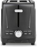Cuisinart Core Collection 2-Slice Toaster | Extra-Long Slots for Artisan Bread, Bagel | High-Lift Quickview™ | Single Slice & Defrost Function | +30sec Toast Boost | Removable Crumb Tray, Black