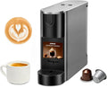CHULUX RectoCafé Espresso Machine for Nespresso Original Capsule Pod, 20 Bar Professional Italian Pump Coffee Machine, Extra Mini Espresso Maker for Home & Office, Mystic Gray