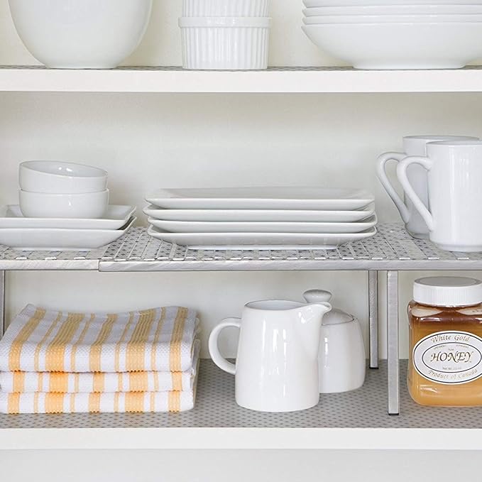 Refrigerator, Freezer, Fridge Shelf Liners and Drawer Mats 11.8 Inch Wide x 157.5 Inch Long, Non Adhesive EVA Plastic Washable Waterproof Pads for Kitchen Cabinet, Pantry Closet, Cupboard, Clear