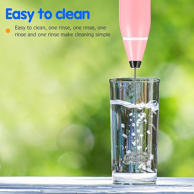 Mini Mixer Handheld Whisk Hand-held Electric Stainless Steel Easy to Clean