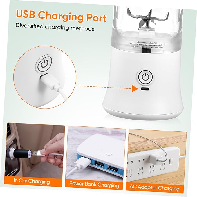 Portable Compact Mini Juice Machine Mixing Bottle Fresh Juice Cup for Travel Office Dorm