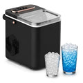 Countertop Ice Maker Machine, 26 lbs/Day Ice 1.4L Tank, 9 Ice Cubes in 6Min | Compact, quiet & energy-efficient with self-cleaning, viewing window, ice basket & scoop. Just fill, plug in & enjoy