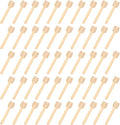 150 Pack 3 Inch Mini Wood Honey Dipper Sticks, Individually Wrapped, Server for Honey Jar Dispense Drizzle Honey