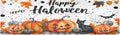 ALAZA Halloween Pumpkins Black Cat Trivet Table Runner 40 Inches Long Trivet for Hot Pots and Pans/Hot Dishes,Table Protector Heat Up to 230F, Decorative Hot Plates Mat for Kitchen Countertop