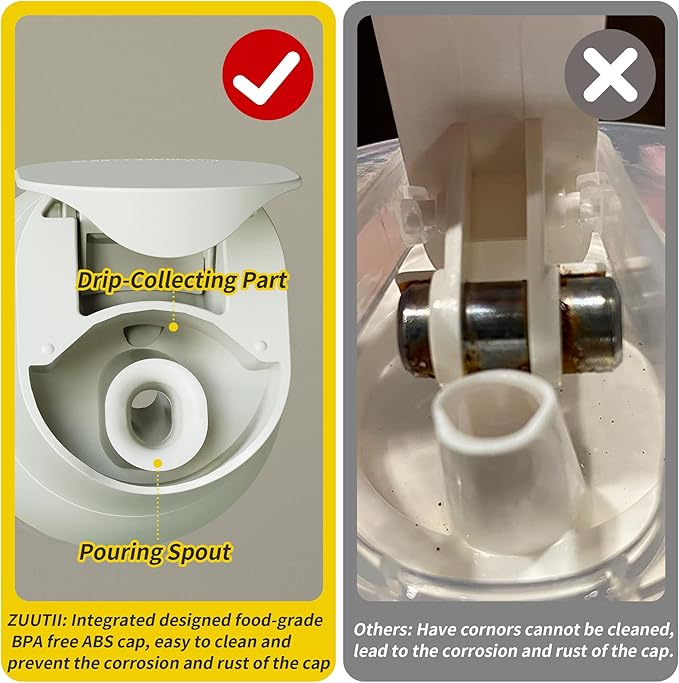Zuutii Olive Oil Dispenser Drip Free Oil Dispenser Bottle for Kitchen Glass Oil and Vinegar Dispenser Set Olive Oil Bottle Cooking Oil Dispenser Soy Sauce Dispenser Oil Container Blue+White+Yellow