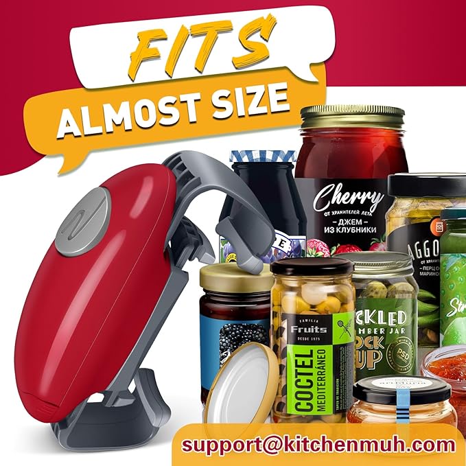 Strong Tough Automatic Jar Opener for Weak Hands, 6 Pack Manual Easy Can Opener Soda Beer Can Openers Plastic Beverage Can Cover