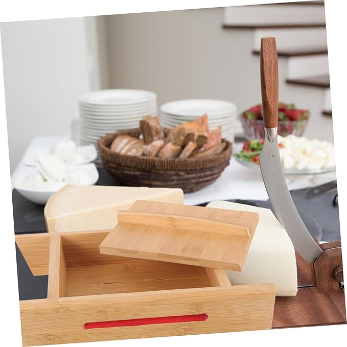 Unomor Tofu Press Mold for Homemade Cheese and Tofu Pressure Design Wooden Construction for Kitchen Use and Family Meals