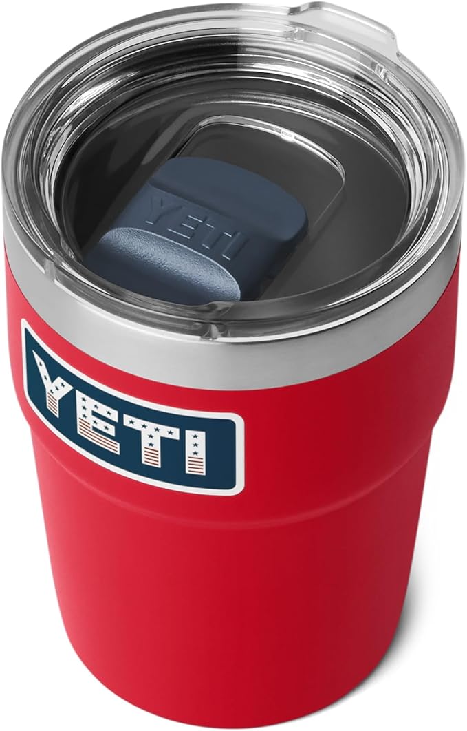 YETI Rambler 16 oz Stackable Tumbler, Vacuum Insulated, Stainless Steel with MagSlider Lid | Stackable