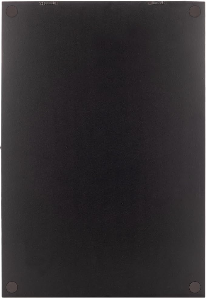 Gallery Solutions - Black Wall-Mounted - Curio & Shot Glass Display Case - 17"x26" Glass Door - Bar Accessories - Collectible - Miniature Glassware - Bar Accessories
