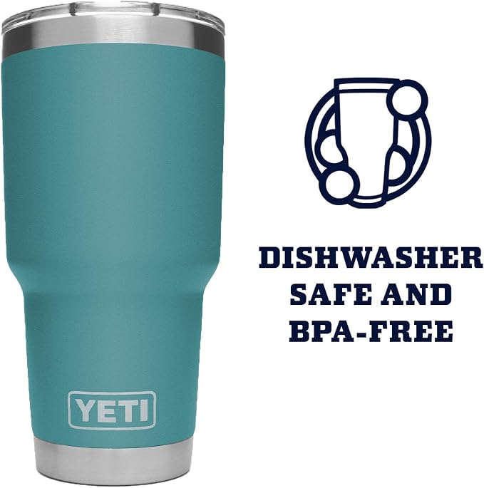 YETI Rambler 30 oz Stainless Steel Vacuum Insulated Tumbler w/MagSlider Lid