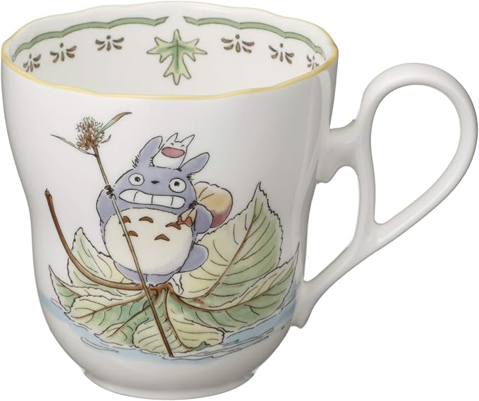 Noritake TT97855/4924-8 My Neighbor Totoro Mug 1 Piece Microwave Safe Bone China Mug