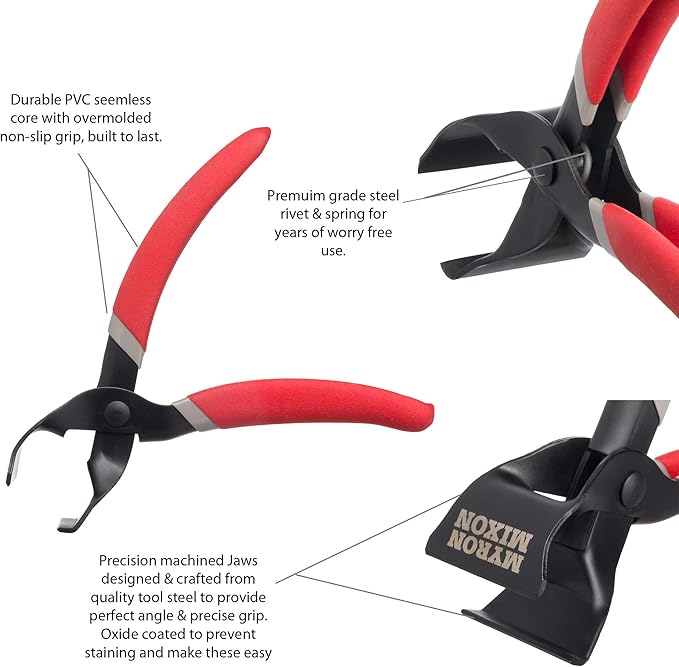 Myron Mixon Pit-Master Professional BBQ Rib Skinner and Catfish Skinner Pliers