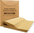 400 Pack Parchment Paper Sheets, 12 x 16 Inch No-Stick Pre-Cut Baking Paper Sheets, Half Sheet Parchment Paper for Cooking, Grilling, Steaming, Oven, Air Fryer, Microwave
