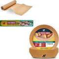 8" Air Fryer Paper Liners Round & Parchment Paper Roll 15 in x 210 ft