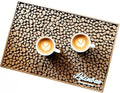 Bar Mats for Countertops, Heavy Duty Rubber Mat, 3D Coffee Bean Coffee Bar Mat, Dish Drying Mat for Kitchen, Restaurant, Coffee Bar Essentials, Non-Slip Drip Tray Mat(Coffee,18"x12")