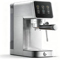 AMZCHEF 20 Bar Espresso Machine with LED Touch Screen, Home Coffee Maker with Self-Cleaning and Milk Frother, Compact Cappuccino and Latte Machine for Home & Office