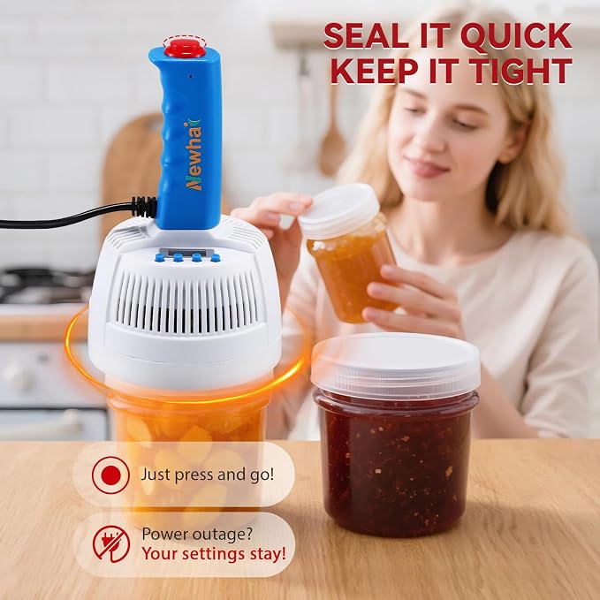 Newhai Handheld Induction Sealer 20-100mm Bottle Cap Sealer Heat Induction Sealing Machine for Plastic Glass Bottle Cap 110V