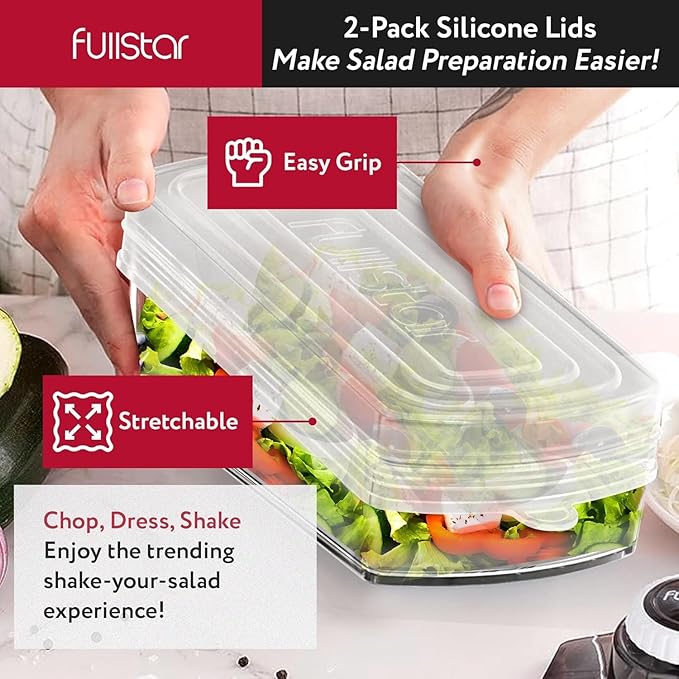 fullstar Bundle: Chopper - 2 pc Silicone Lids