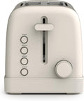 bella 2 Slice Toaster,6 Setting Shade Control w Reheat,Cancel,Bagel & Defrost Buttons,Removable Crumb Tray,Anti Jam & Auto Shutoff,Auto Centering Guides-& Cord Wrap,900 Watt,Oatmilk,(Pack of 6)