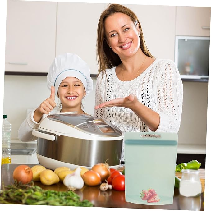 Freezer Bag Food Storage Pouch with Sealing Design Reusable and Portable for Fridge Organization for Meal Prep and Food Preservation