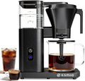 Kismile 8 Cup Drip Coffee Maker, SCA Certified Hot & Cold Brew Pour Over Coffee Machine, Fast Heating to 197–205℉, 40 Min Keep Warm, Adjustable Flow Control, Easy to Clean