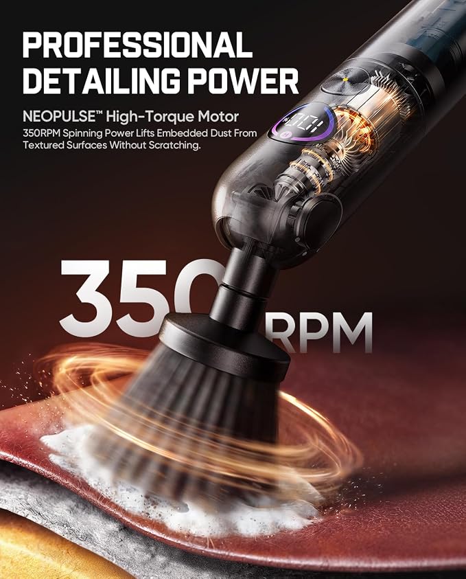 Fanttik G9 Handy Cordless Electric Spin Scrubber & Fanttik Flip G10 Nano AutoCare Cordless Electric Scrubber