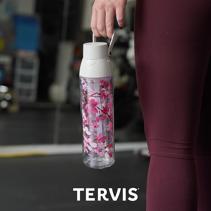 Tervis Venture Lite Sara Berrenson - Rainbow Seahorse Made in USA Double Walled Insulated Tumbler Travel Cup Keeps Drinks Cold & Hot,