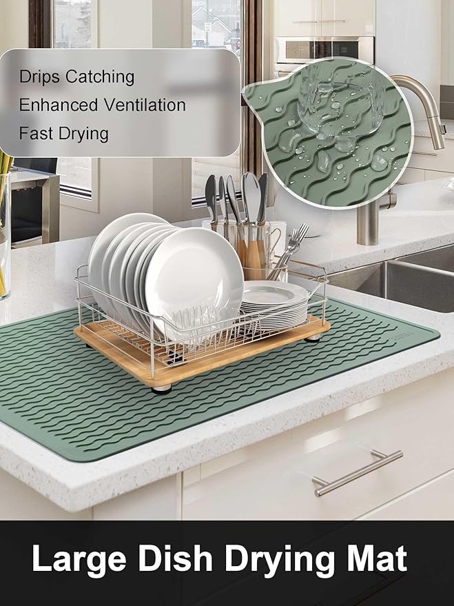 XiFEO Stove Top Covers for Electric Stove, Food Grade Heavy Duty Silicone Glass Stove Top Cover Protector, Induction Cooktop Protector, Heat Resistant Range Ceramic Stove Top Covers Mat, Oven Cover