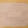 MicoYang Silicone Dish Drying Mat for Multiple Usage,Easy clean,Eco-friendly,Heat-resistant Silicone Mat for Kitchen Counter or Sink,Refrigerator or Drawer Liner Translucent XL 18 inches x 16 inches