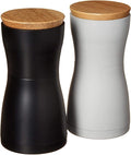 AdHoc Twin Salt and Pepper Mill Gift Set - Salt & Pepper Grinder for Gourmet Seasoning - Adjustable Manual Grinder for Fine to Coarse Spices