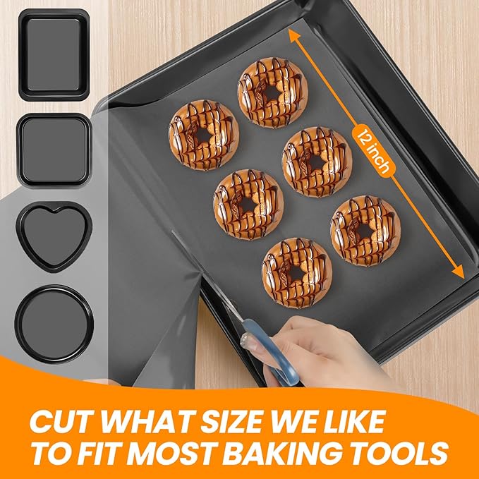 Silicone Oven Liners + Cut to Size SIlicone Baking Mat Roll