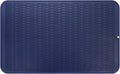 MicoYang Silicone Dish Drying Mat for Multiple Usage,Easy clean,Eco-friendly,Heat-resistant Silicone Mat for Kitchen Counter or Sink,Refrigerator or Drawer Liner Navy Blue 3XL 28 inches x 18 inches