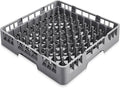 Aurelema Commercial Dishwasher Tray Rack, Commercial Dish Drying Rack, Polypropylene Full Size Flatware Tray for Hotel Canteen Kitchen Restaurant Tableware Plate and Bowl(Peg Dish,Gray,1 Pack)