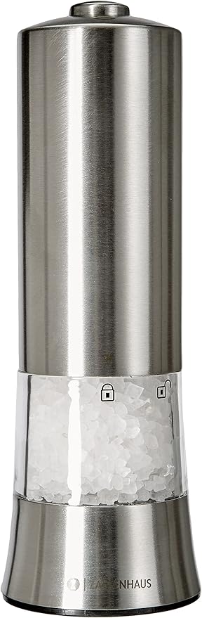 Zassenhaus "Gera" Electric Salt Mill, 7-Inch