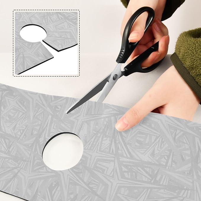 Kitchen Sink Splash Guard 2 PCS 30 Inch Sink Faucet Mat Splash Guard for Bathroom Countertop Water Absorbent Foldable Cuttable Soft Washable Grey