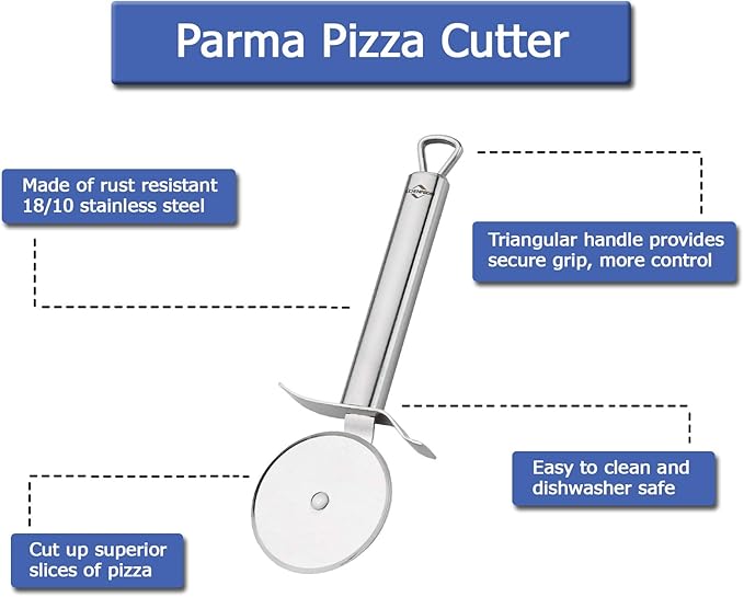 Küchenprofi Parma Pizza Cutting Wheel in 18/10 Stainless Steel