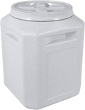 Gamma2 Gamma Seal Airtight Storage Bin - Wood, Pellet, Charcoal, and Food Container - Indoor or Outdoor Utility Bucket - BPA-Free Plastic - Made in The USA - Fits up to 50 Pounds - 14" L x 20" H
