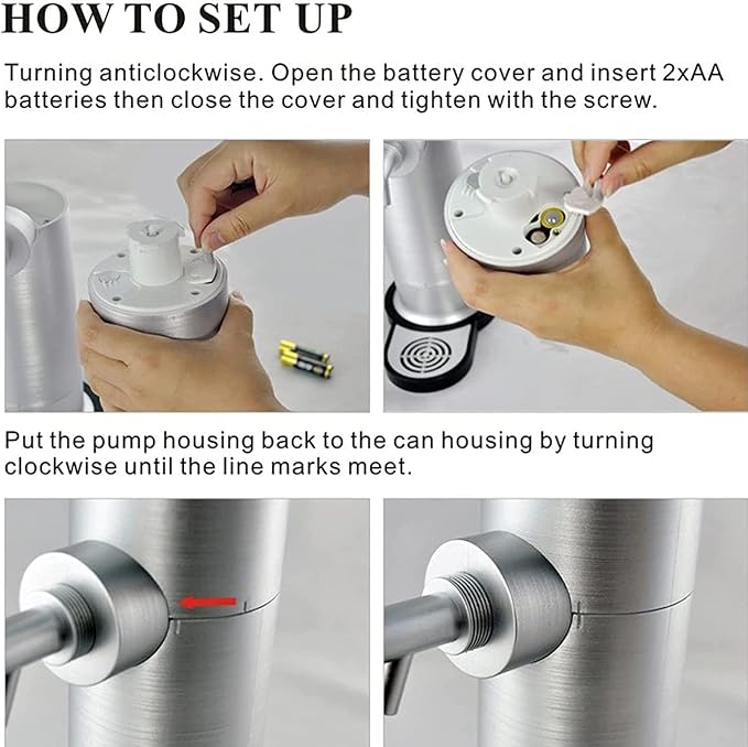 Beer Draft Dispenser,Beer Foam Machine,Canned Beer Draft System,Beer Foam Maker,Beer Tap,Mini Kegerator,Converts Any Can Into Draft for Beer Bars,A Great Gift for Beer Lovers,Silver
