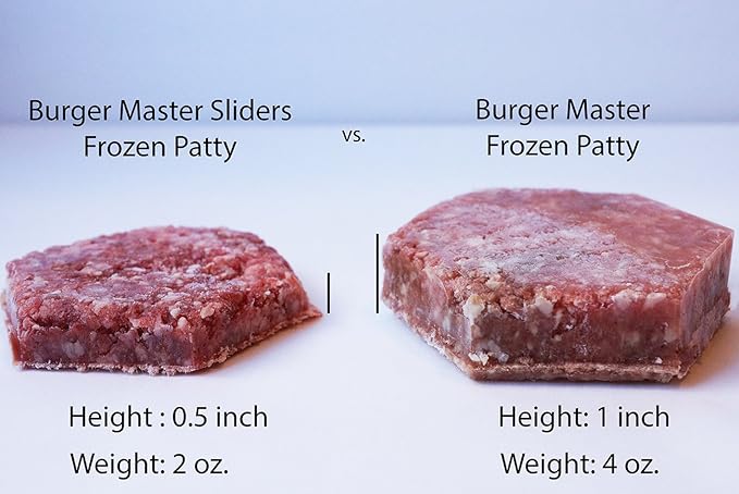 Shape+Store Burger Master Sliders 10 in 1 Innovative Burger Press and Freezer Container