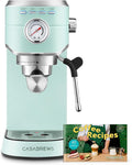 CASABREWS CM5418 Espresso Machine 20 Bar, Compact Espresso Maker with Steam Milk Frother, Stainless Steel Coffee Machine with 34oz Removable Water Tank for Cappuccino Latte, Pastel Green