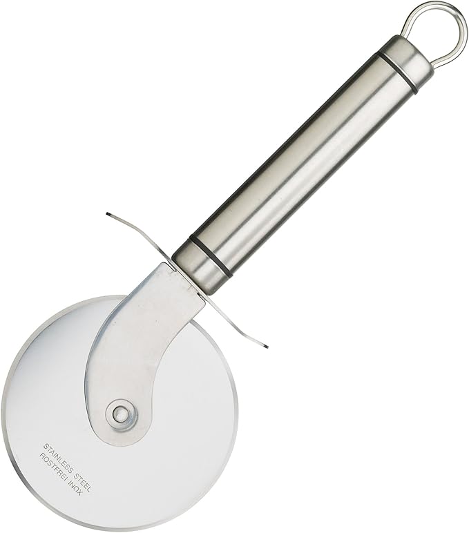KitchenCraft KCPROPC Professional Pizza Cutter Wheel, Stainless Steel, 20.5 cm, Silver