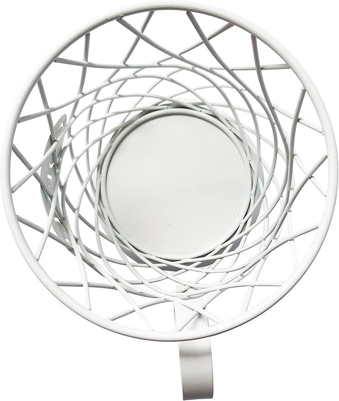 Coffee Pod Holder Mug Shape Multi Use K Cup Holder Coffee Station organizer Storage Wire Basket Food Storage for Counter Coffee Bar White
