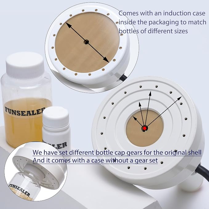 Induction Heat Sealer, Bottle Cap Sealing Machine For Plastic Glass Bottle Cap 110v