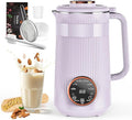 Nut Milk Maker Machine, 35oz Homemade Soy, Almond, Oat, Coconut, Plant Based and Non Dairy Beverages, 8 in 1 Automatic Soybean Machine With 12H Delay Start/Keep Warm/Boil Water