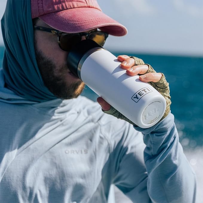 YETI Rambler 16 oz Travel Bottle, Stainless Steel, Vacuum Insulated with Leakproof Commuter Cap, Grasshopper