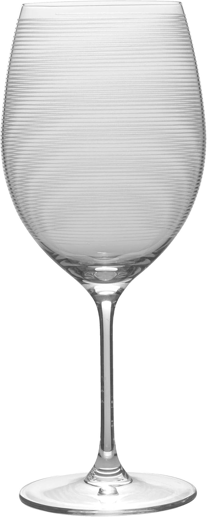 Mikasa Cheers Bordeaux Wine Glass, Set of 4, 24 Ounce, Clear