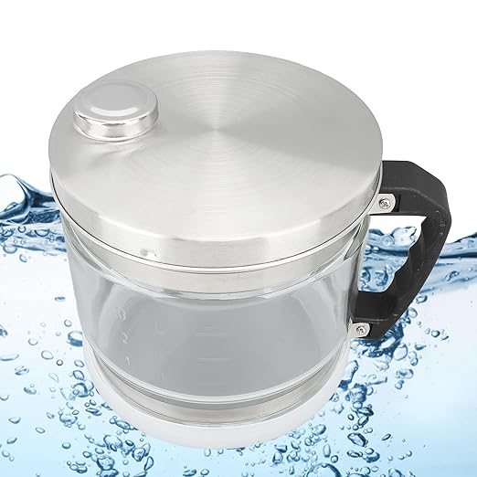 4L Water Container for Distiller, Portable Glass Distilled Water Storage Container, Collection Bottle Replacement for Countertop Distillers, Ensure The Purity of Distilled Water