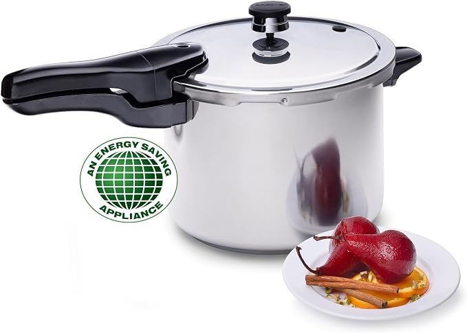 Presto 01362 6-Quart Stainless Steel Pressure Cooker
