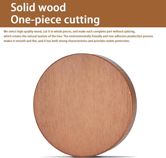 Wooden Trivets for Hot Dishes, Tree Shape Trivet Set, Foldable Kitchen Wooden Trivets, Tree Coaster for Hot Dishes、Pot、Bowl、teapot、hot Pot Holders (4 Piece-Walnut)
